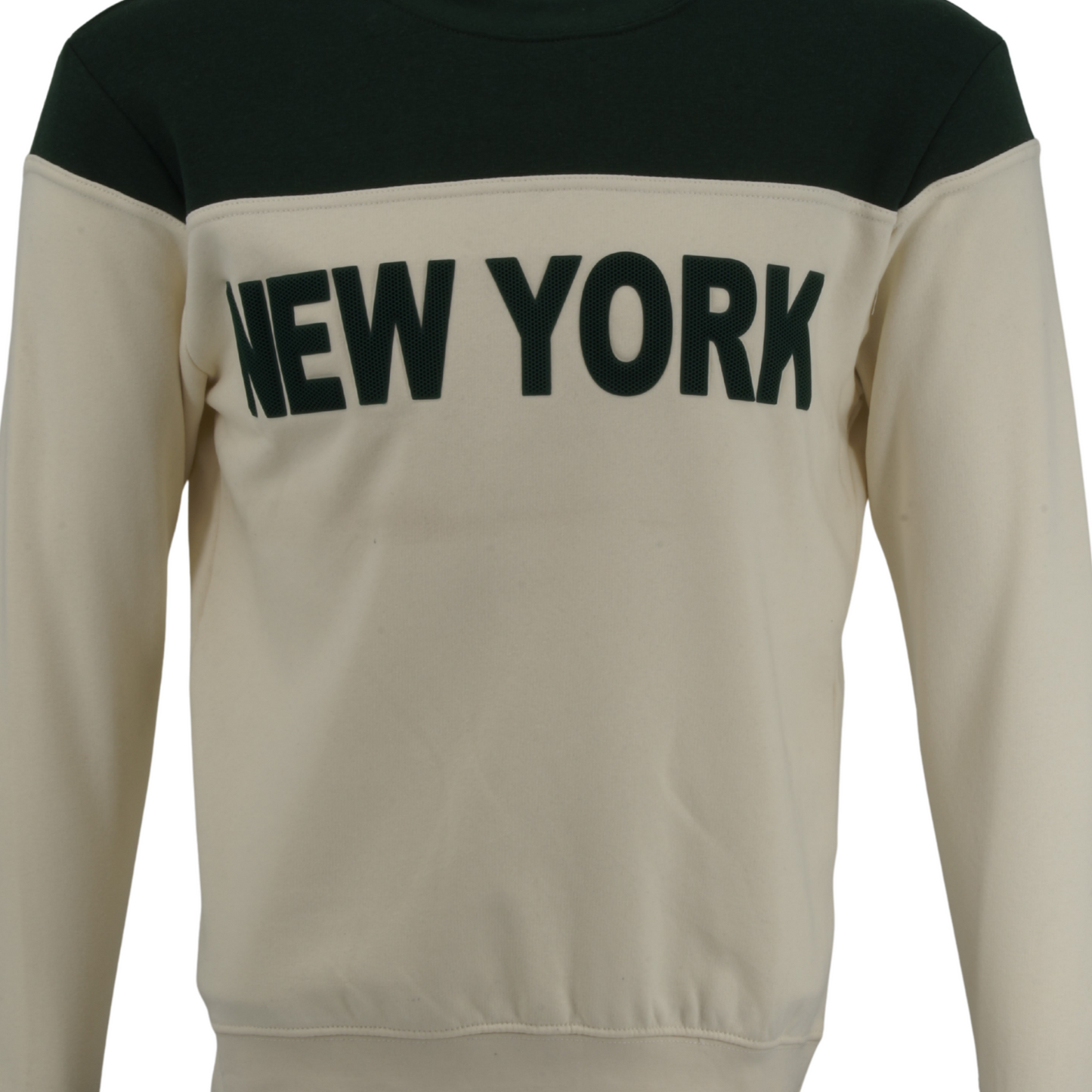 New York Mens Raised rubber Sweatshirt, NYC Crewneck Pullover, Unisex Streetwear