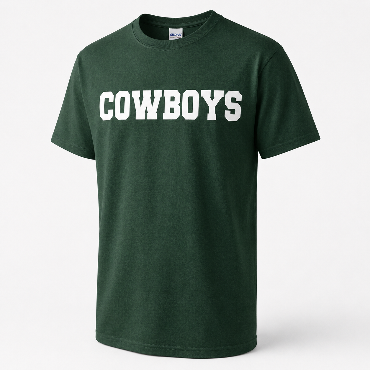 Custom Cowboys Name & Number T-Shirt Personalized Football Jersey Tee S-5XL