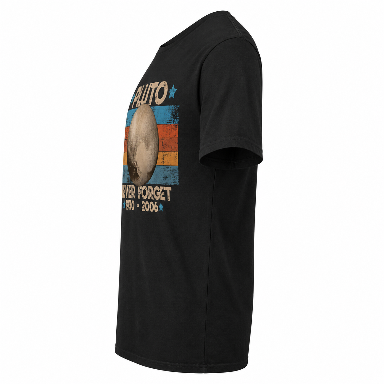 Retro Astronomy Space T-Shirt Vintage Solar System Graphic Tee Men's S-5XL