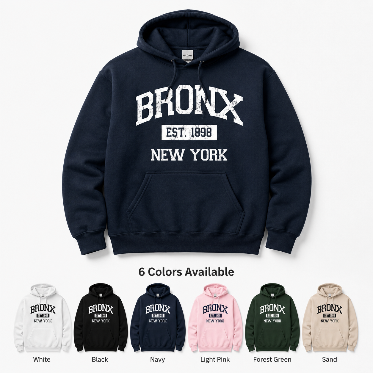 Bronx Est. 1898 Vintage Men's T-Shirt, Sweatshirt, Hoodie at wholesale price