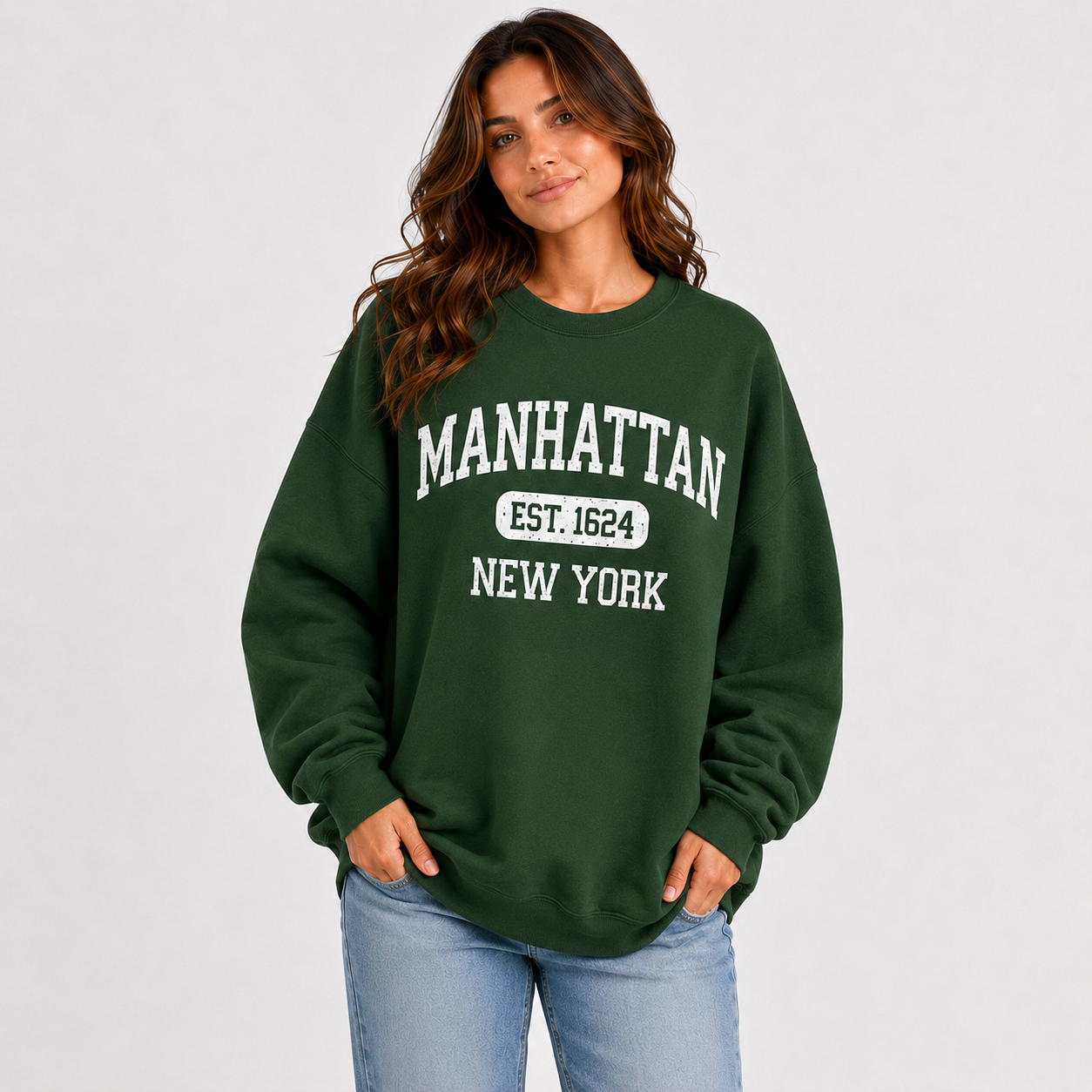 Manhattan Est. 1624 Men's T-Shirt, Sweatshirt, Hoodie at wholesale price