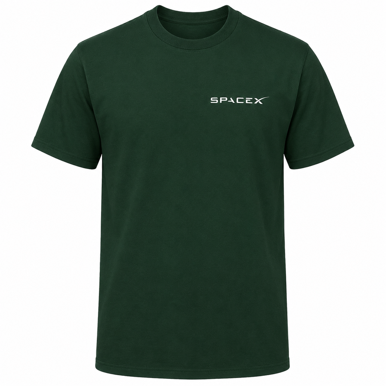 SpaceX Outer Space T-Shirt Men's Graphic Crew Neck Cotton Tee S-5XL