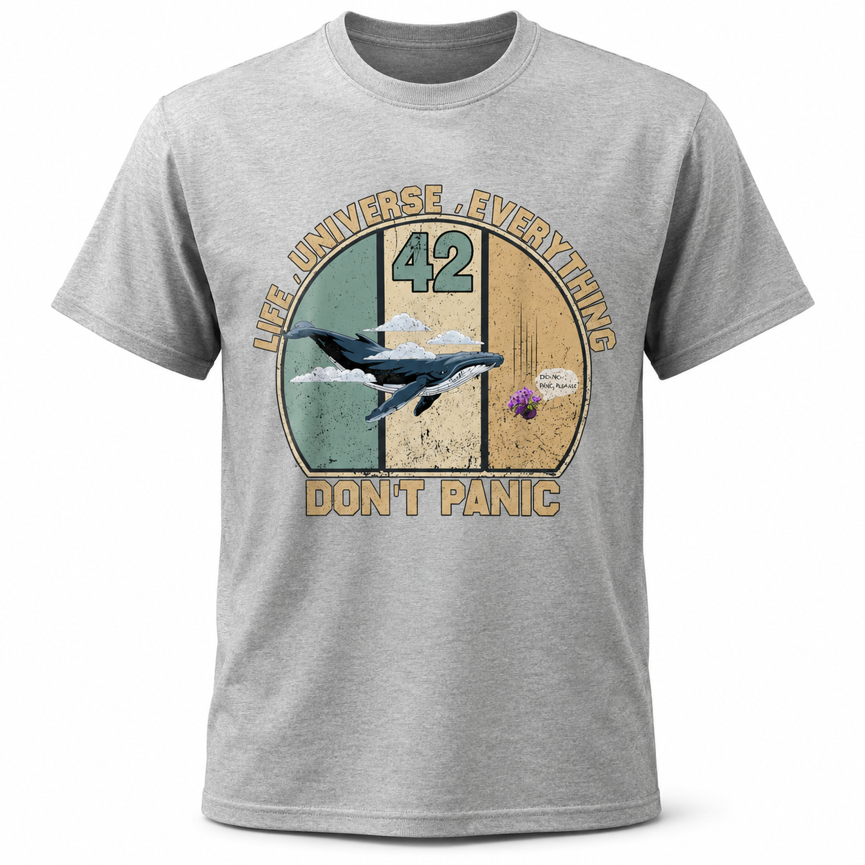 42 Universe Science T-Shirt Funny Space Nerd Graphic Tee Men's S-5XL