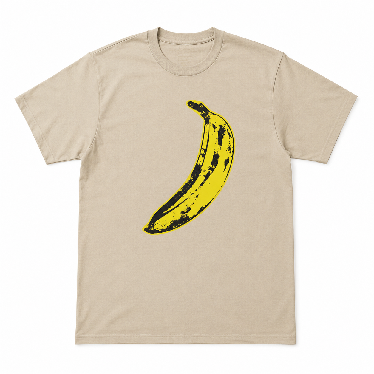 Retro Pop Art Banana Graphic T-Shirt Vintage 60s Art Design Unisex Tee S-2XL