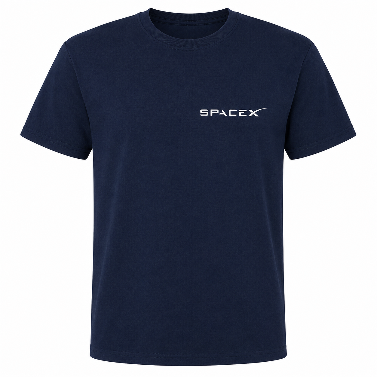 SpaceX Outer Space T-Shirt Men's Graphic Crew Neck Cotton Tee S-5XL