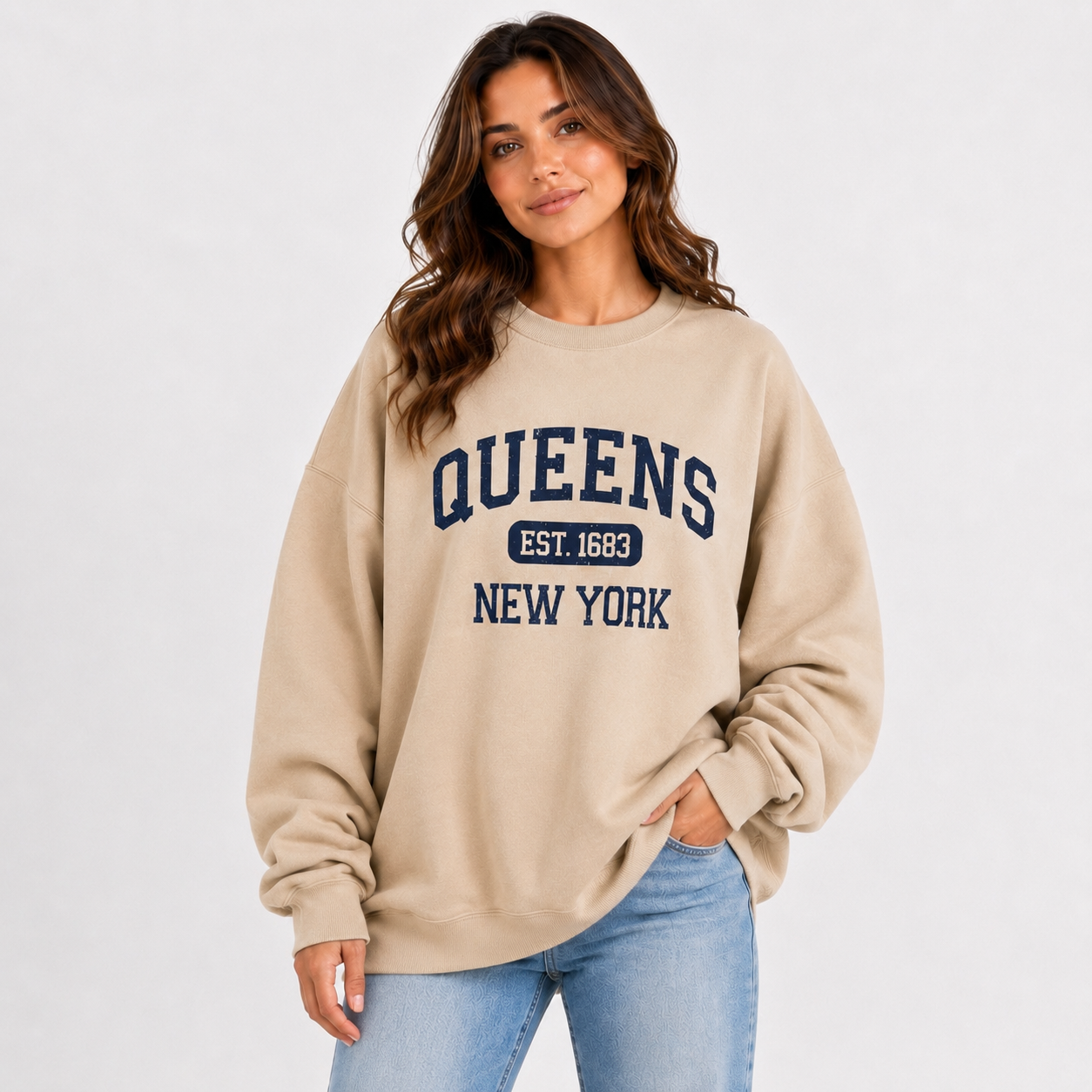Queens Est. 1683 Men's T-Shirt, Sweatshirt, Hoodie at wholesale price