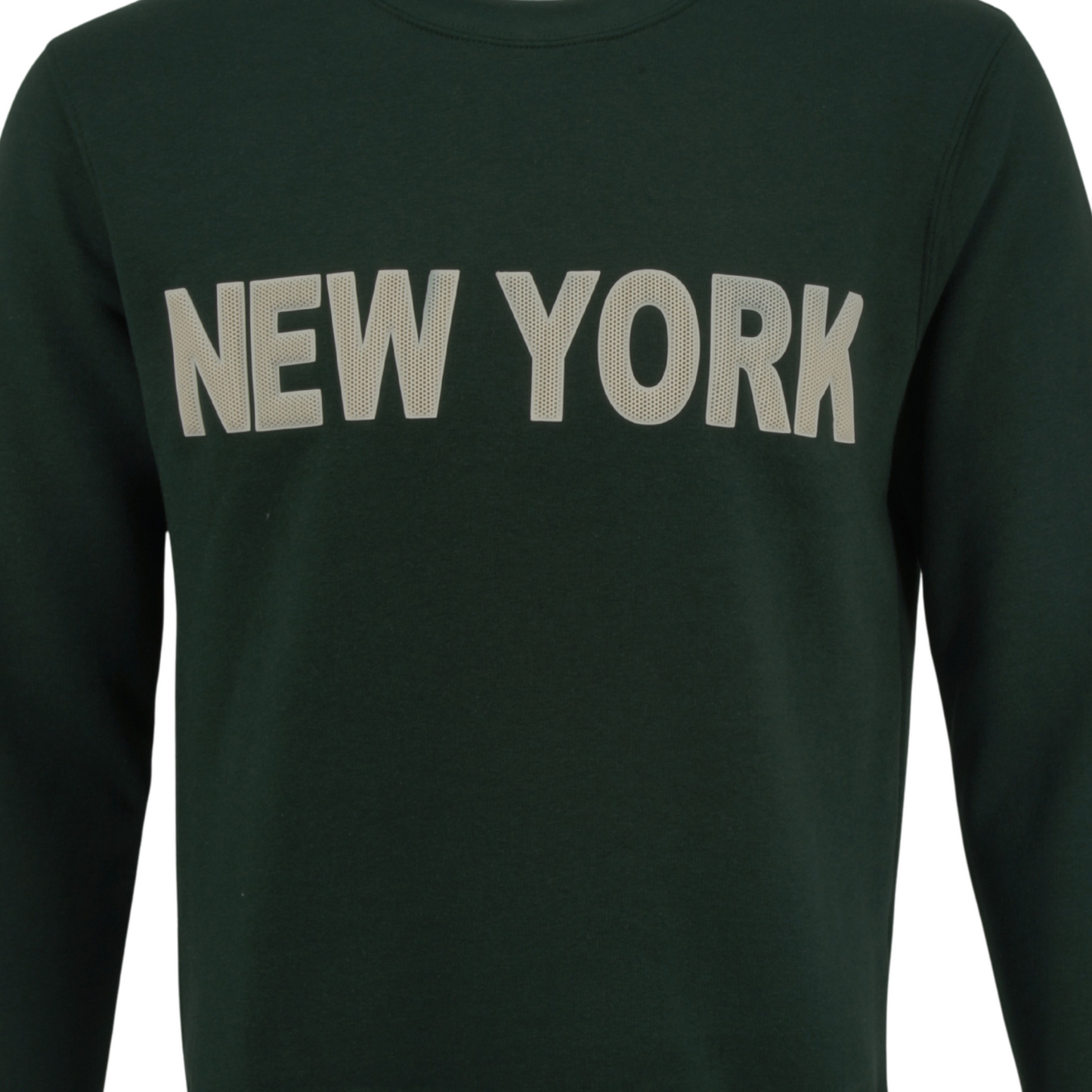 New York Mens Raised rubber Sweatshirt, NYC Crewneck Pullover, Unisex Streetwear