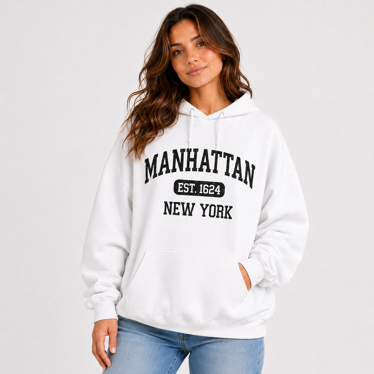 Manhattan Est. 1624 Men's T-Shirt, Sweatshirt, Hoodie at wholesale price