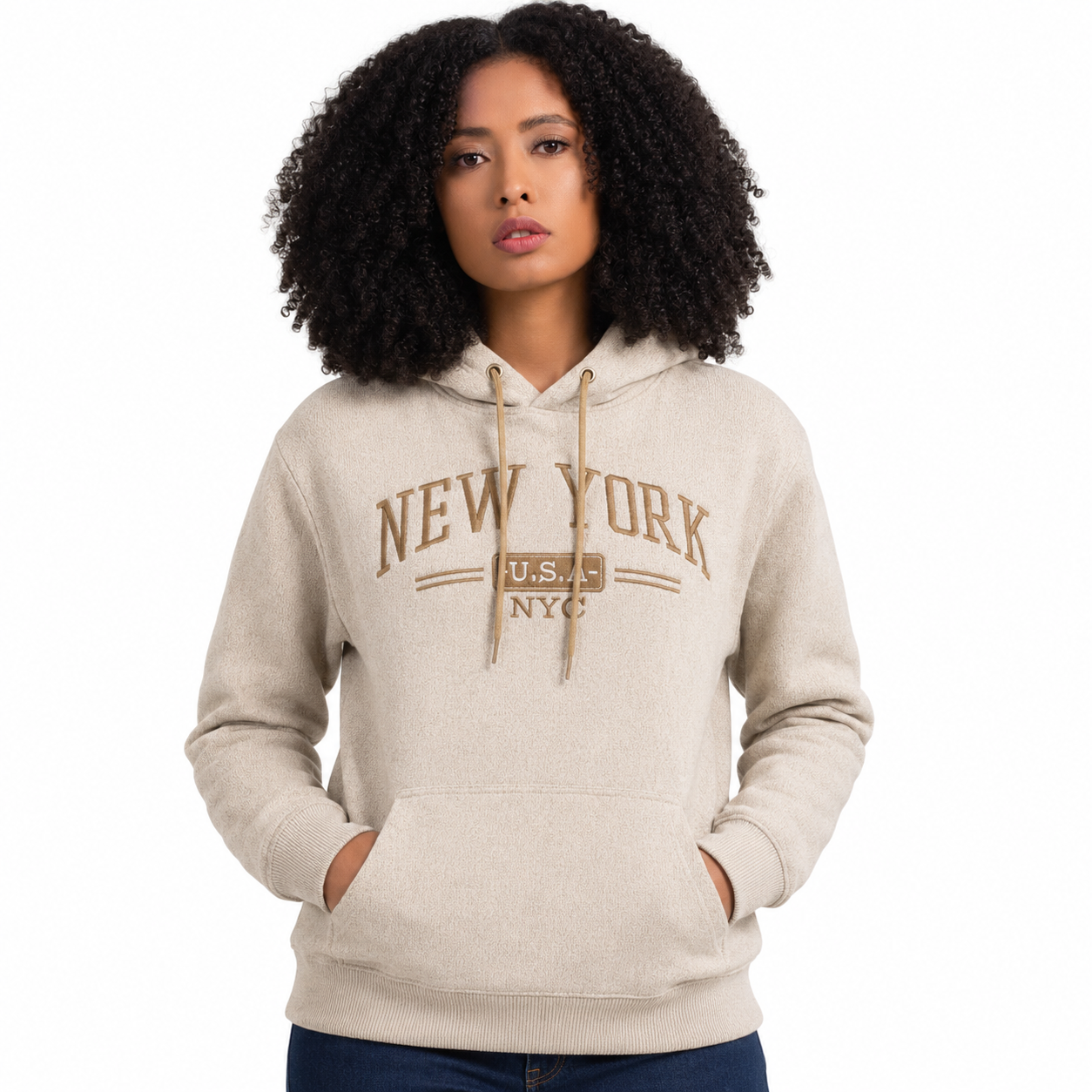 New York City Pullover Hoodie, Unisex Streetwear Sweatshirt, USA MARS FASHION
