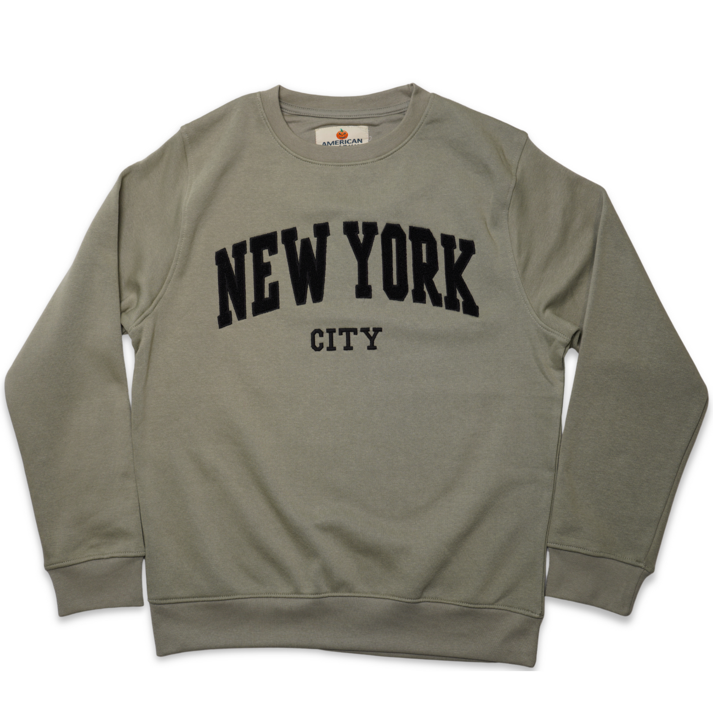New York City Chenille Varsity Sweatshirt, Unisex College Style Pullover