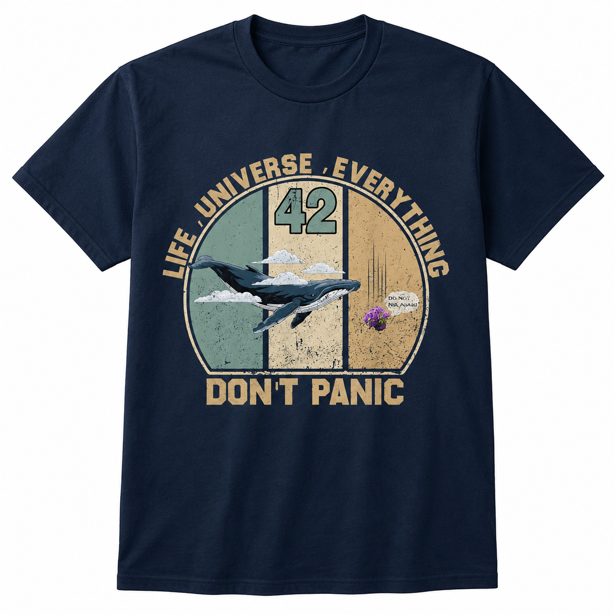 42 Universe Science T-Shirt Funny Space Nerd Graphic Tee Men's S-5XL