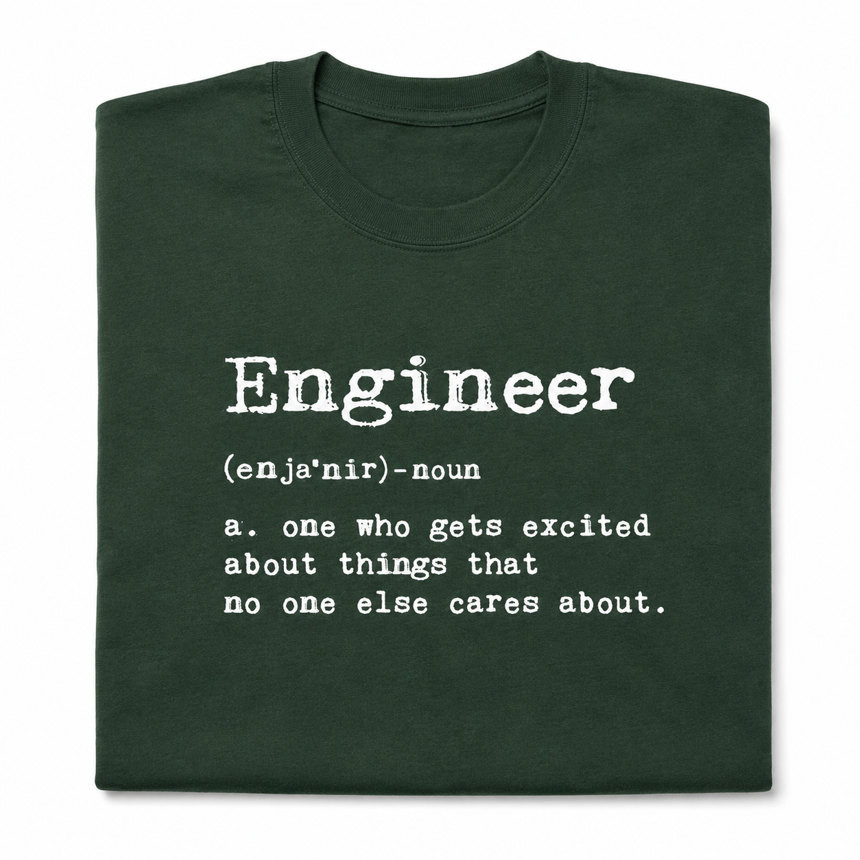 Men's Engineer Definition T-Shirt Funny Sarcastic Science Graphic Tee