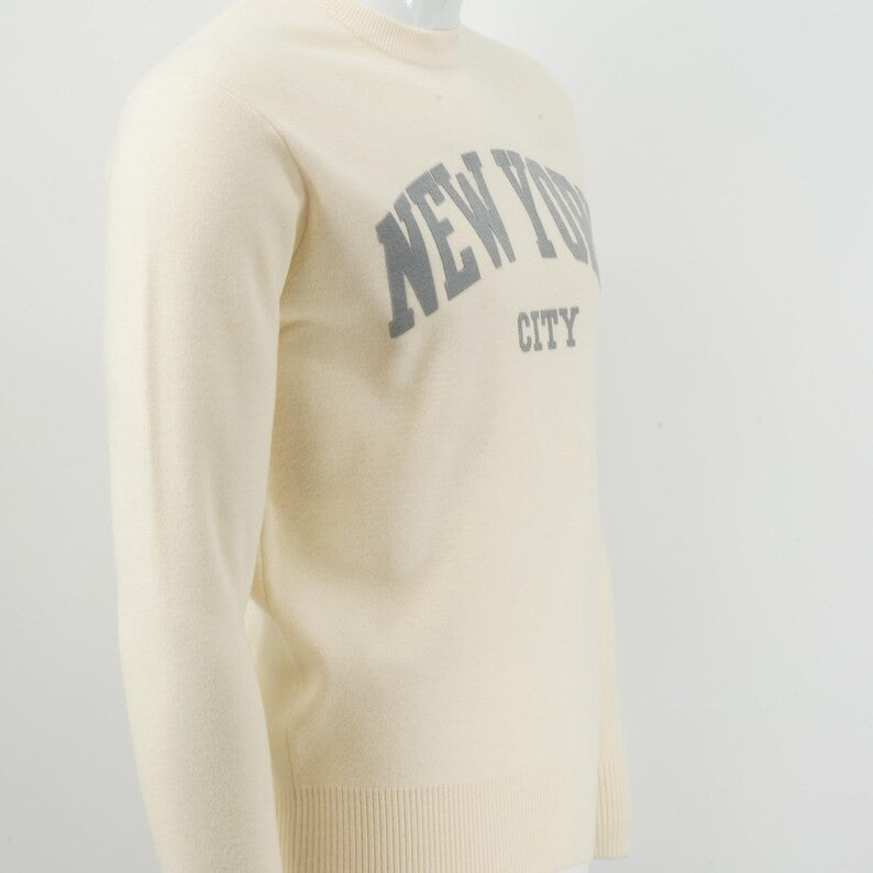 New York City Crewneck Sweatshirt, Unisex Streetwear Pullover Sweater