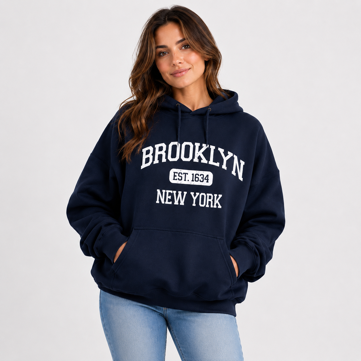 Brooklyn Est. 1634 Vintage Men's T-Shirt, Sweatshirt, Hoodie wholesale & retail