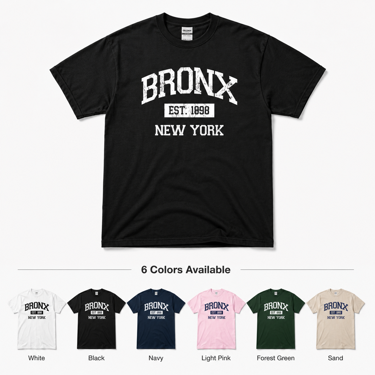 Bronx Est. 1898 Vintage Men's T-Shirt, Sweatshirt, Hoodie at wholesale price