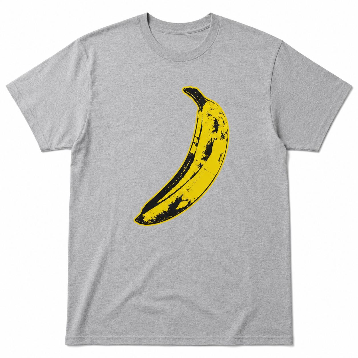 Retro Pop Art Banana Graphic T-Shirt Vintage 60s Art Design Unisex Tee S-2XL