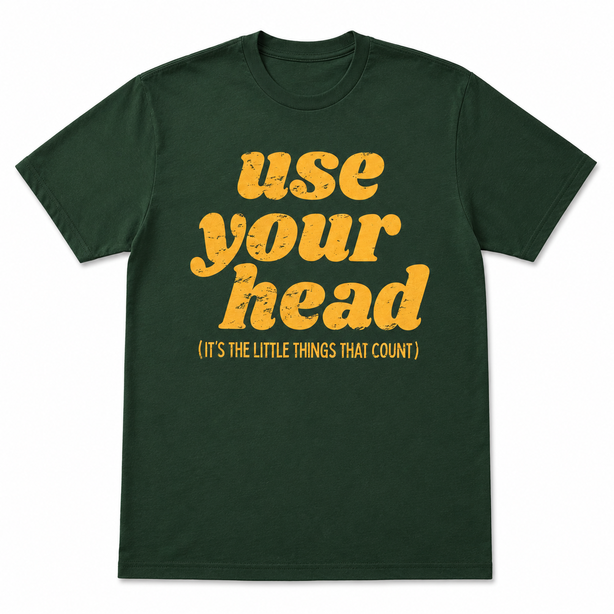 Use Your Head Funny T-Shirt for Men Sarcastic Graphic Novelty Tee Gift
