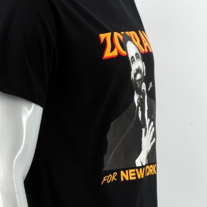 Zohran Mamdani NYC Political T-Shirt, 100% Cotton Graphic Tee