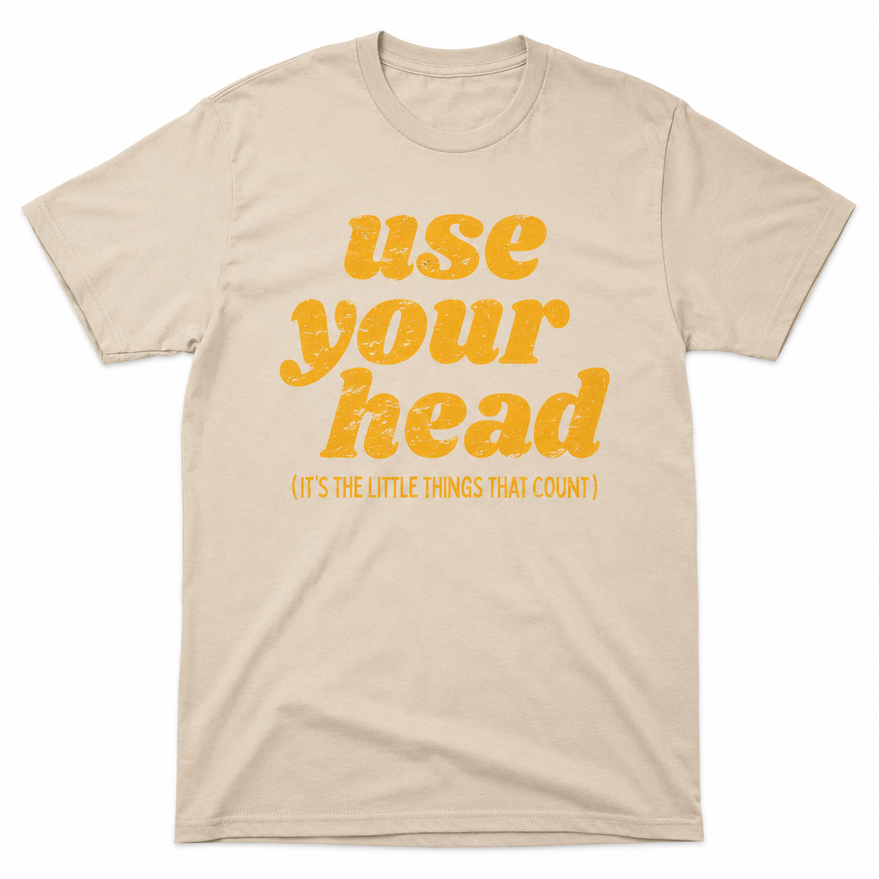 Use Your Head Funny T-Shirt for Men Sarcastic Graphic Novelty Tee Gift