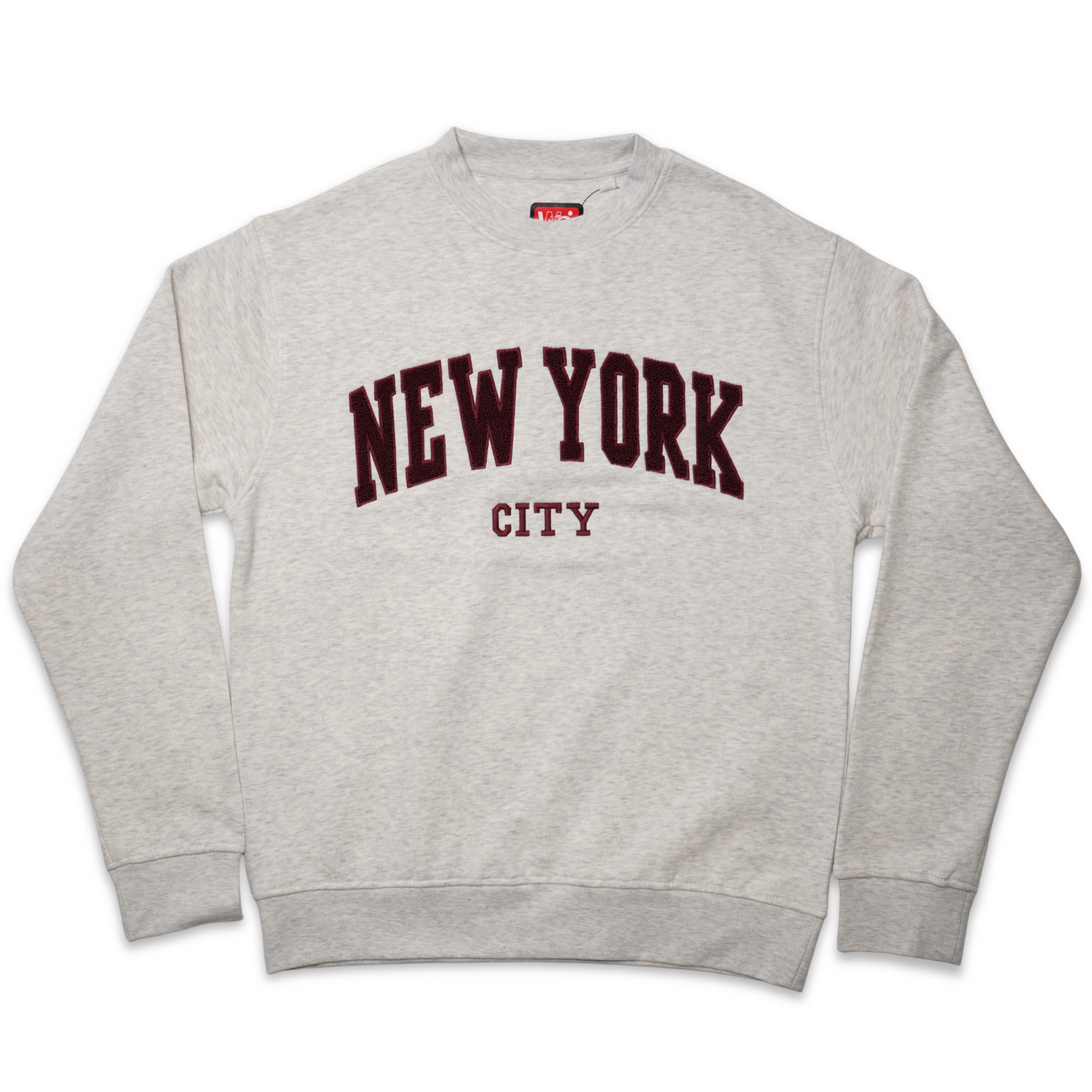 New York City Chenille Varsity Sweatshirt, Unisex College Style Pullover
