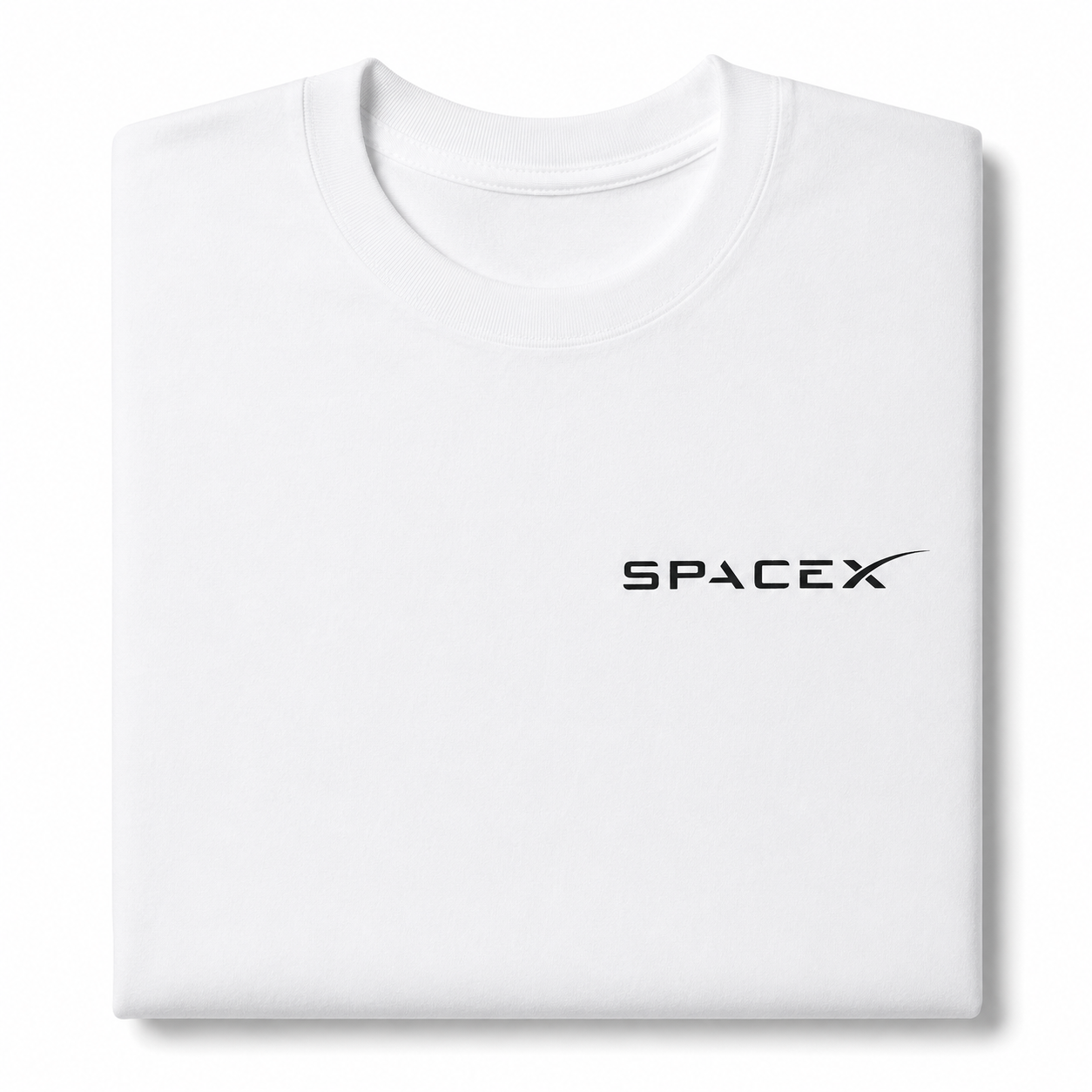 SpaceX Outer Space T-Shirt Men's Graphic Crew Neck Cotton Tee S-5XL