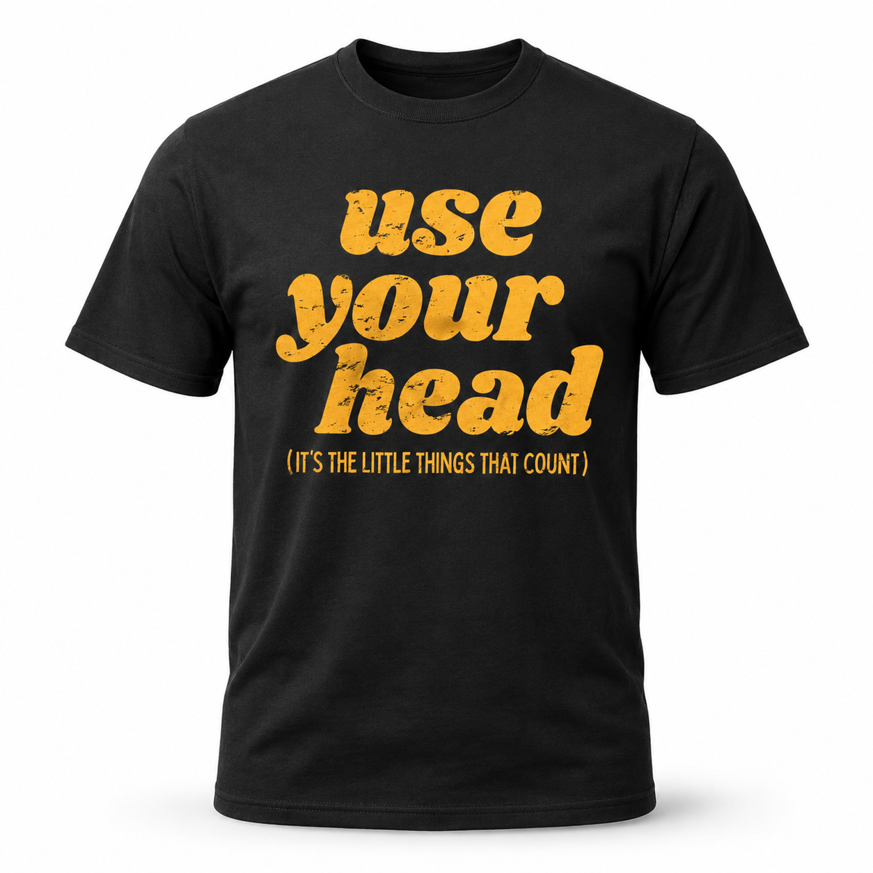 Use Your Head Funny T-Shirt for Men Sarcastic Graphic Novelty Tee Gift