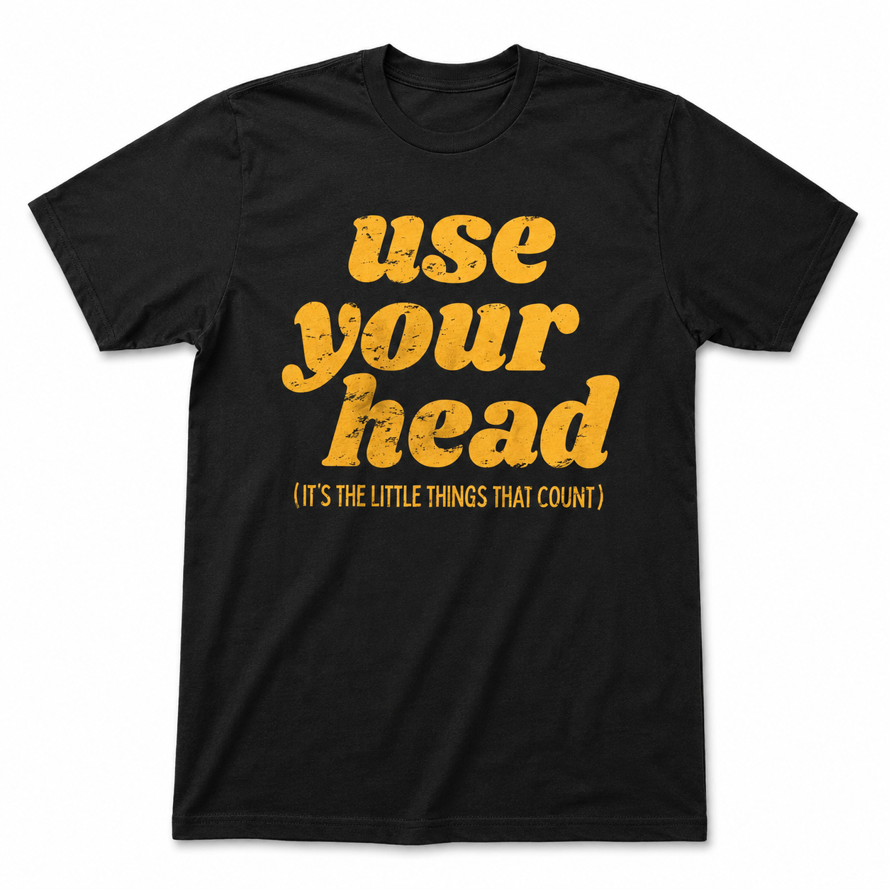 Use Your Head Funny T-Shirt for Men Sarcastic Graphic Novelty Tee Gift