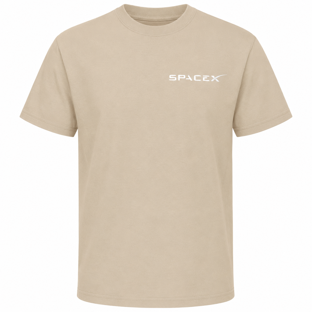 SpaceX Outer Space T-Shirt Men's Graphic Crew Neck Cotton Tee S-5XL