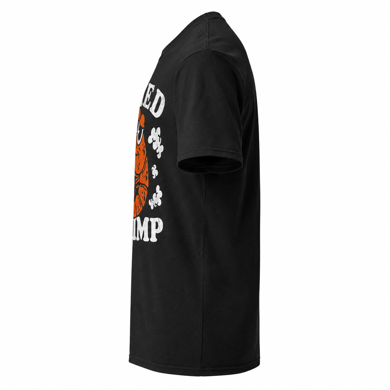 Fried Shrimp Funny T-Shirt for Men Sarcastic 420 Graphic Novelty Joke Tee