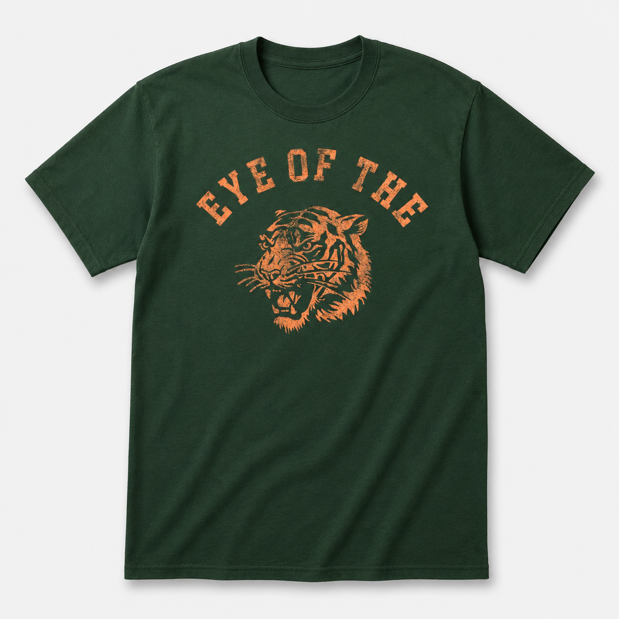 Eye of the Tiger Funny T-Shirt for Men Sarcastic Graphic Novelty Joke Tee