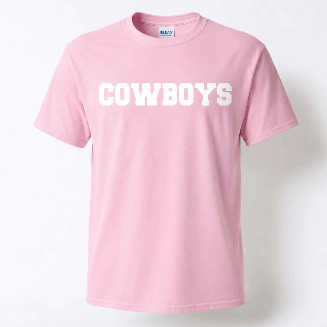 Custom Cowboys Name & Number T-Shirt Personalized Football Jersey Tee S-5XL