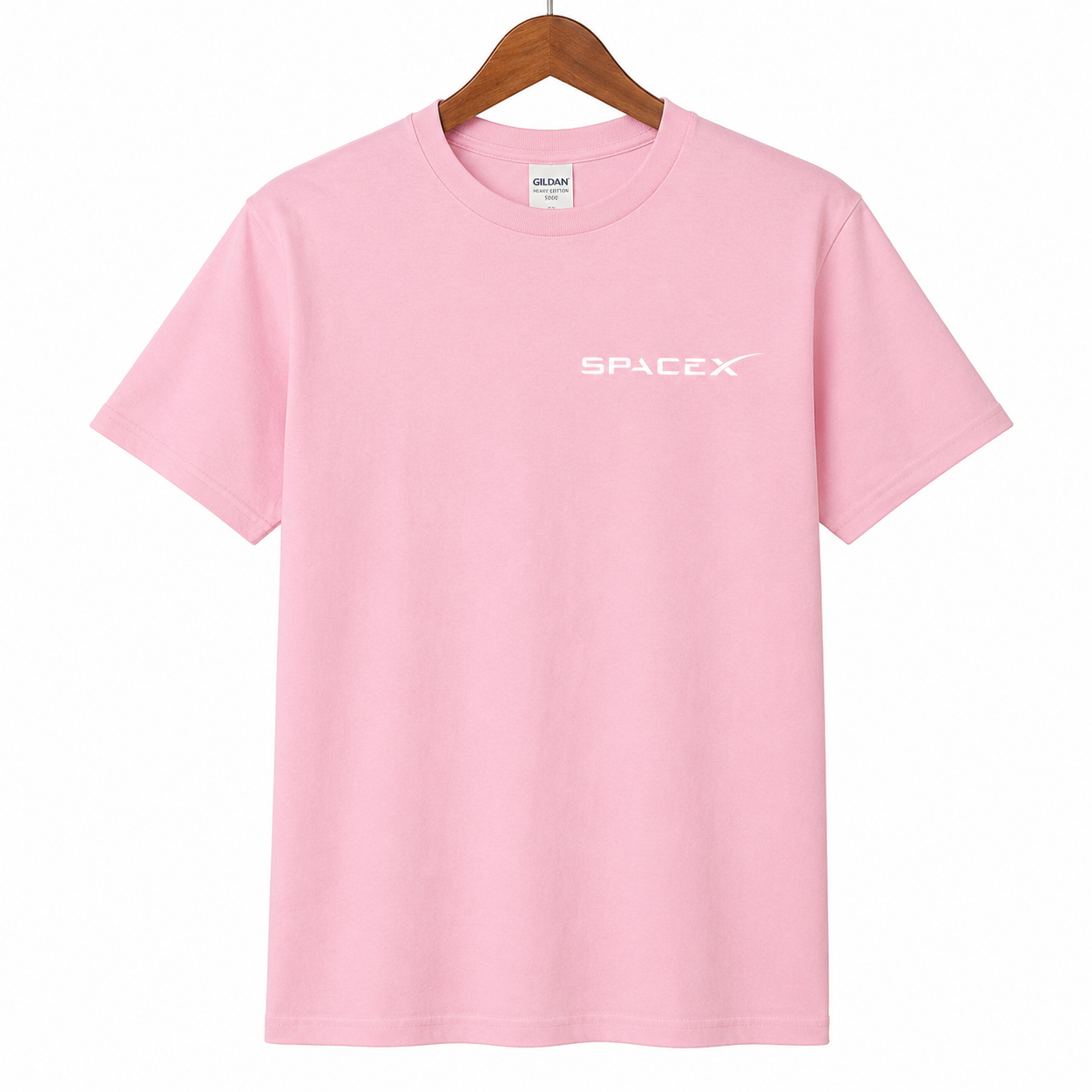 SpaceX Outer Space T-Shirt Men's Graphic Crew Neck Cotton Tee S-5XL