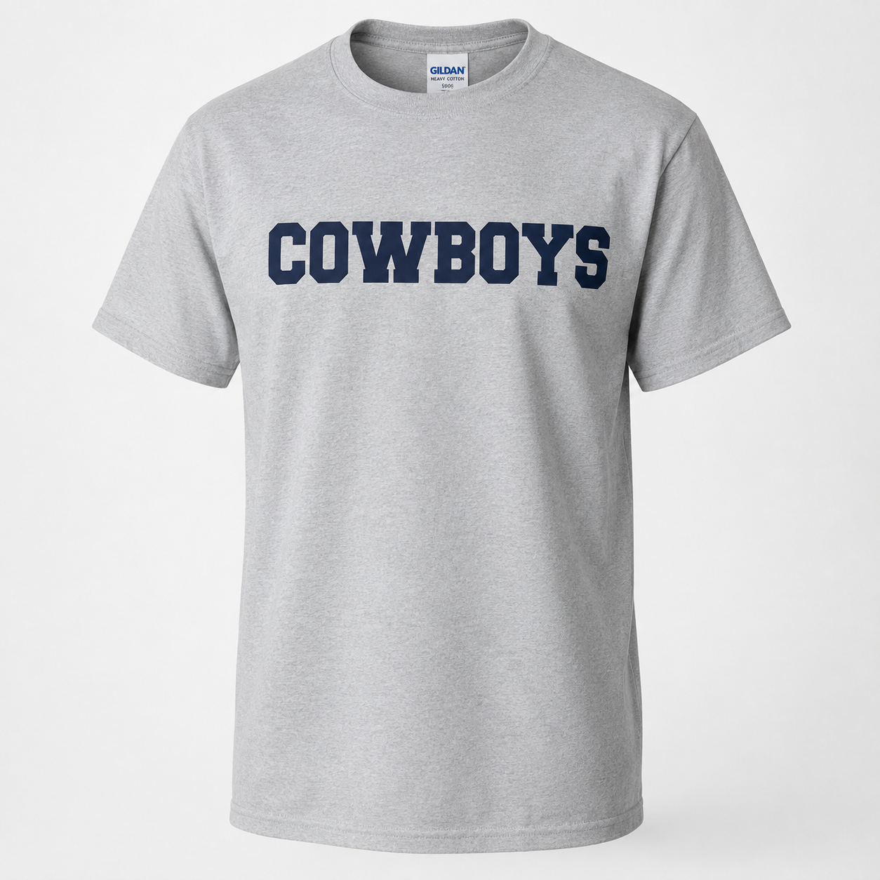 Custom Cowboys Name & Number T-Shirt Personalized Football Jersey Tee S-5XL
