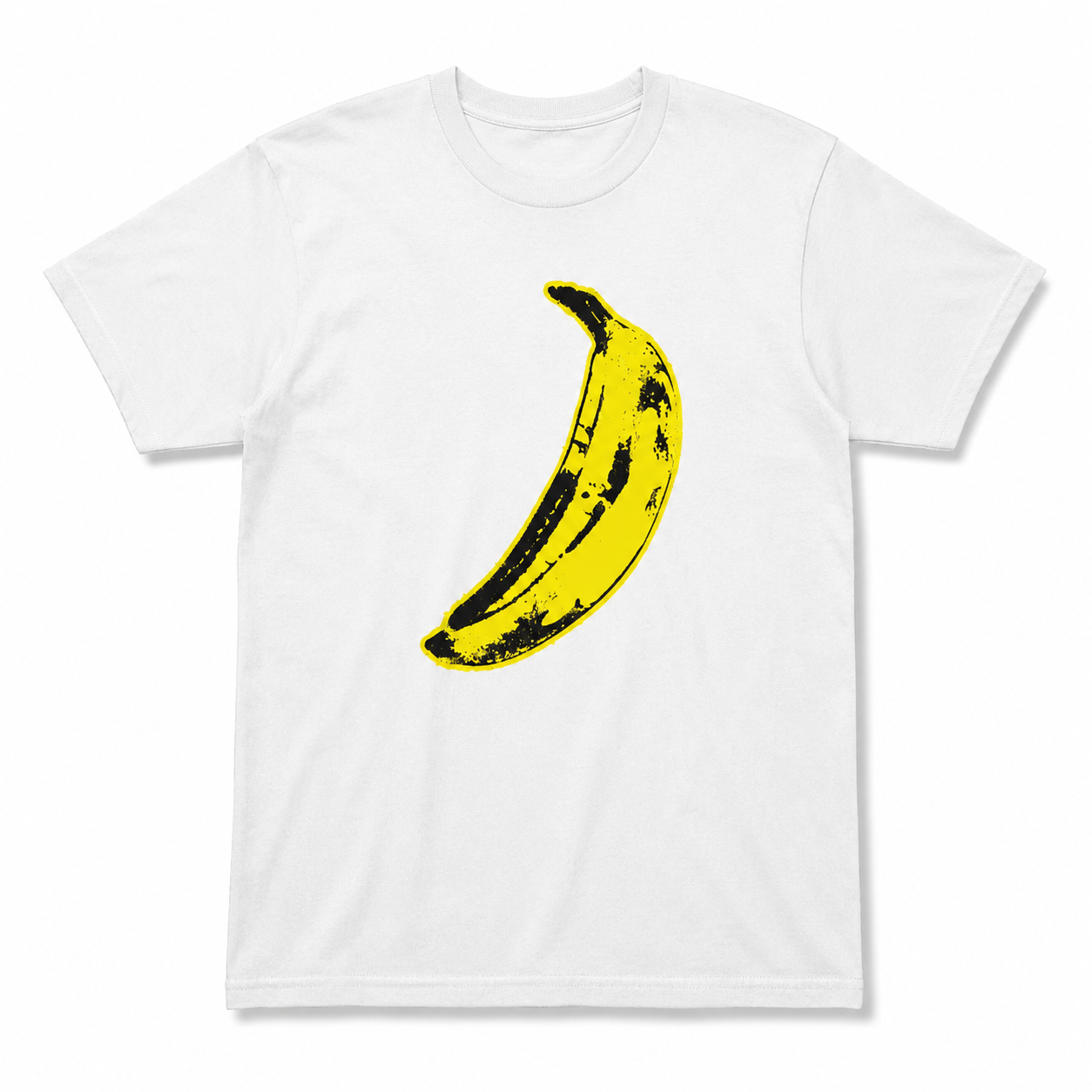Retro Pop Art Banana Graphic T-Shirt Vintage 60s Art Design Unisex Tee S-2XL