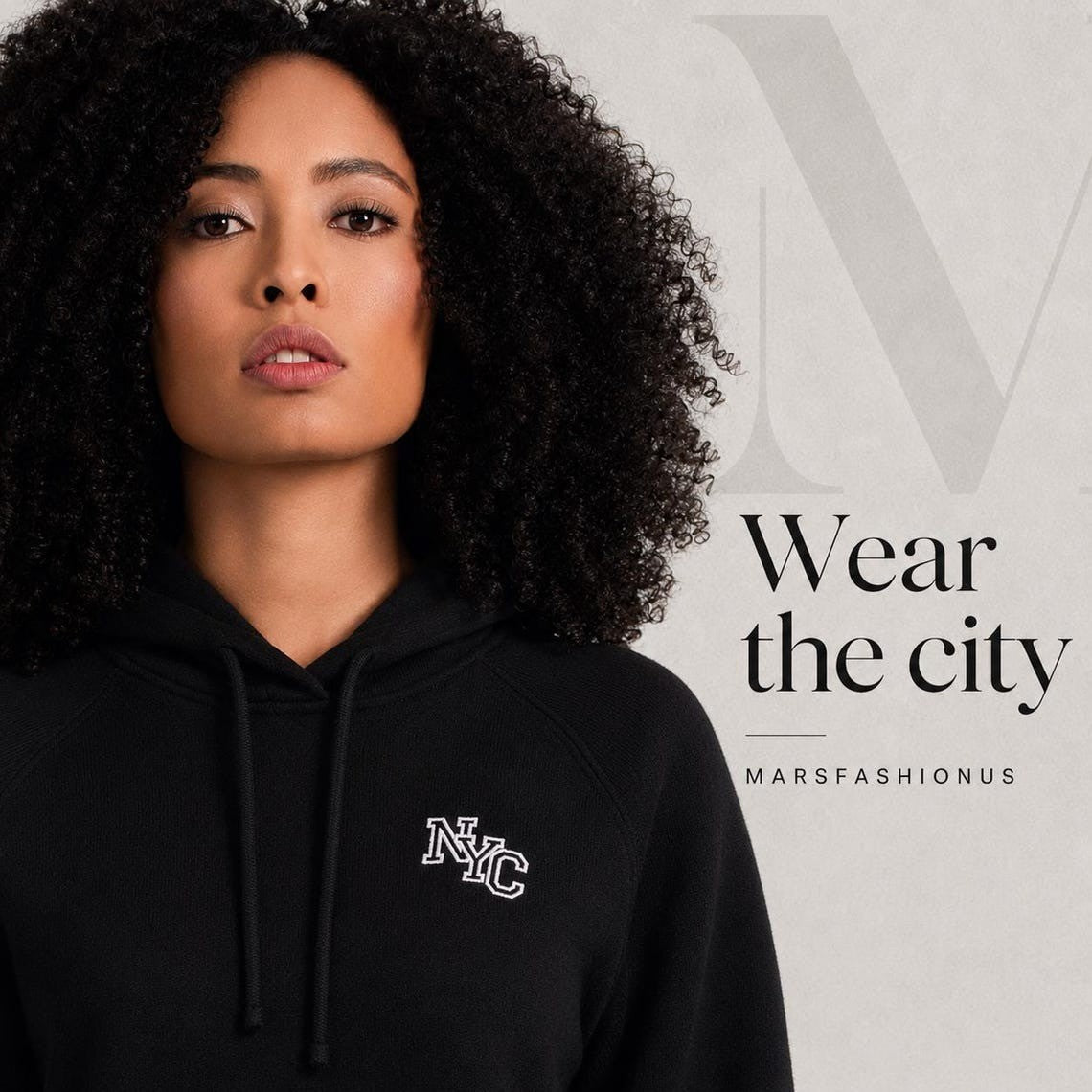 New York City Embroidered Pullover Hoodie, Fleece Sweatshirt, Unisex Streetwear
