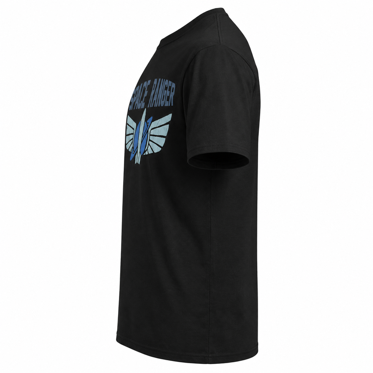Retro Rocket Wings Graphic T-Shirt Vintage Space Explorer Tee Men's S-5XL