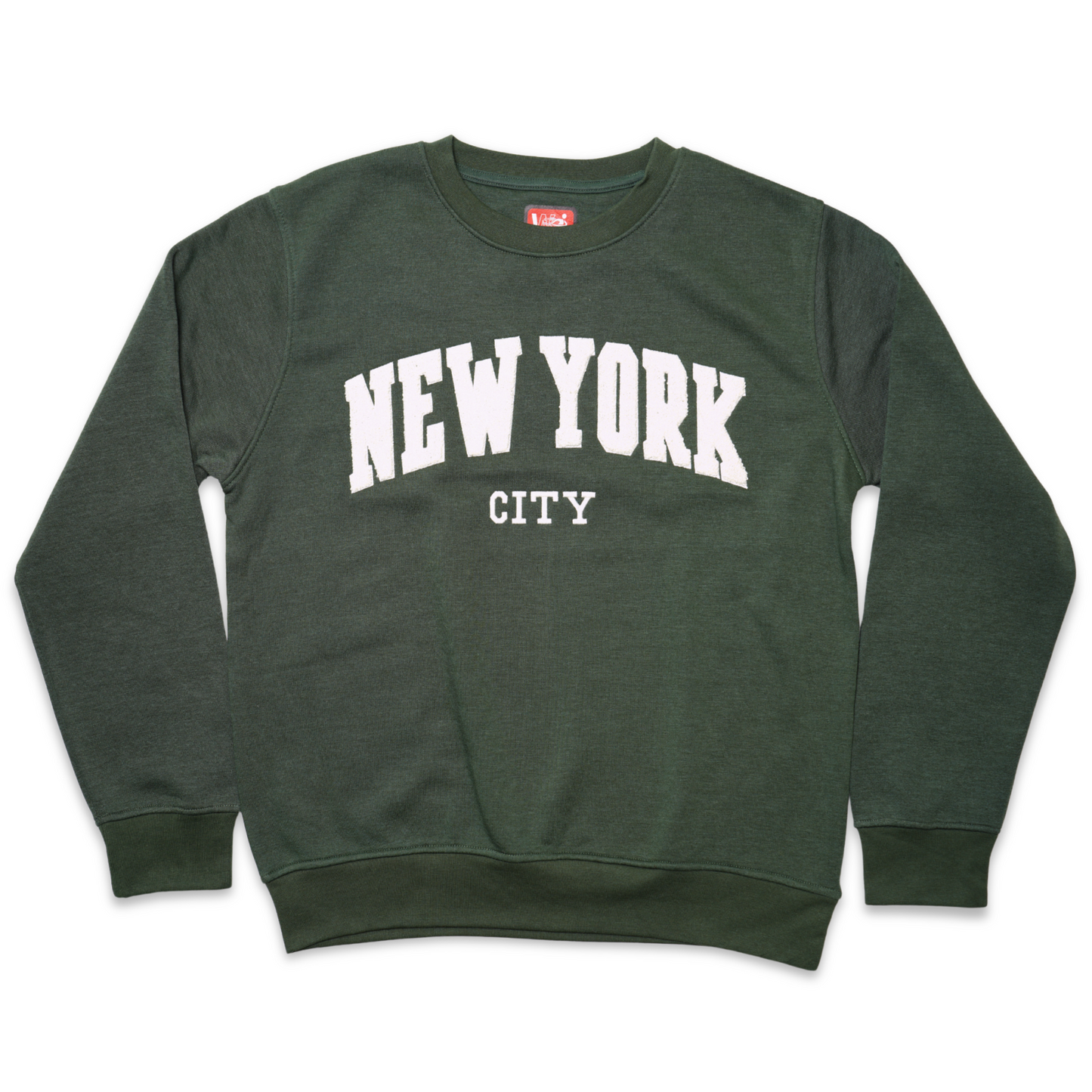 New York City Chenille Varsity Sweatshirt, Unisex College Style Pullover