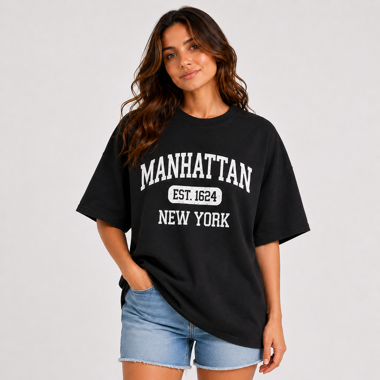 Manhattan Est. 1624 Men's T-Shirt, Sweatshirt, Hoodie at wholesale price