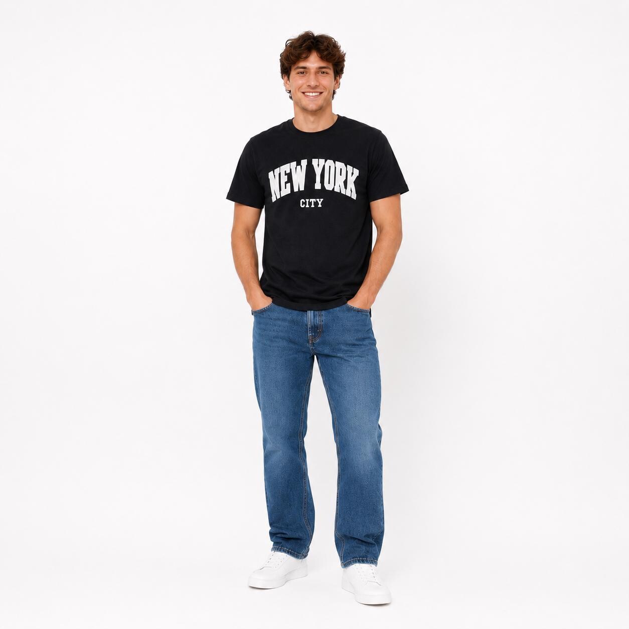 Men’s New York T-Shirt | Vintage Brooklyn Graphic t-shirt for Men and Women aplique