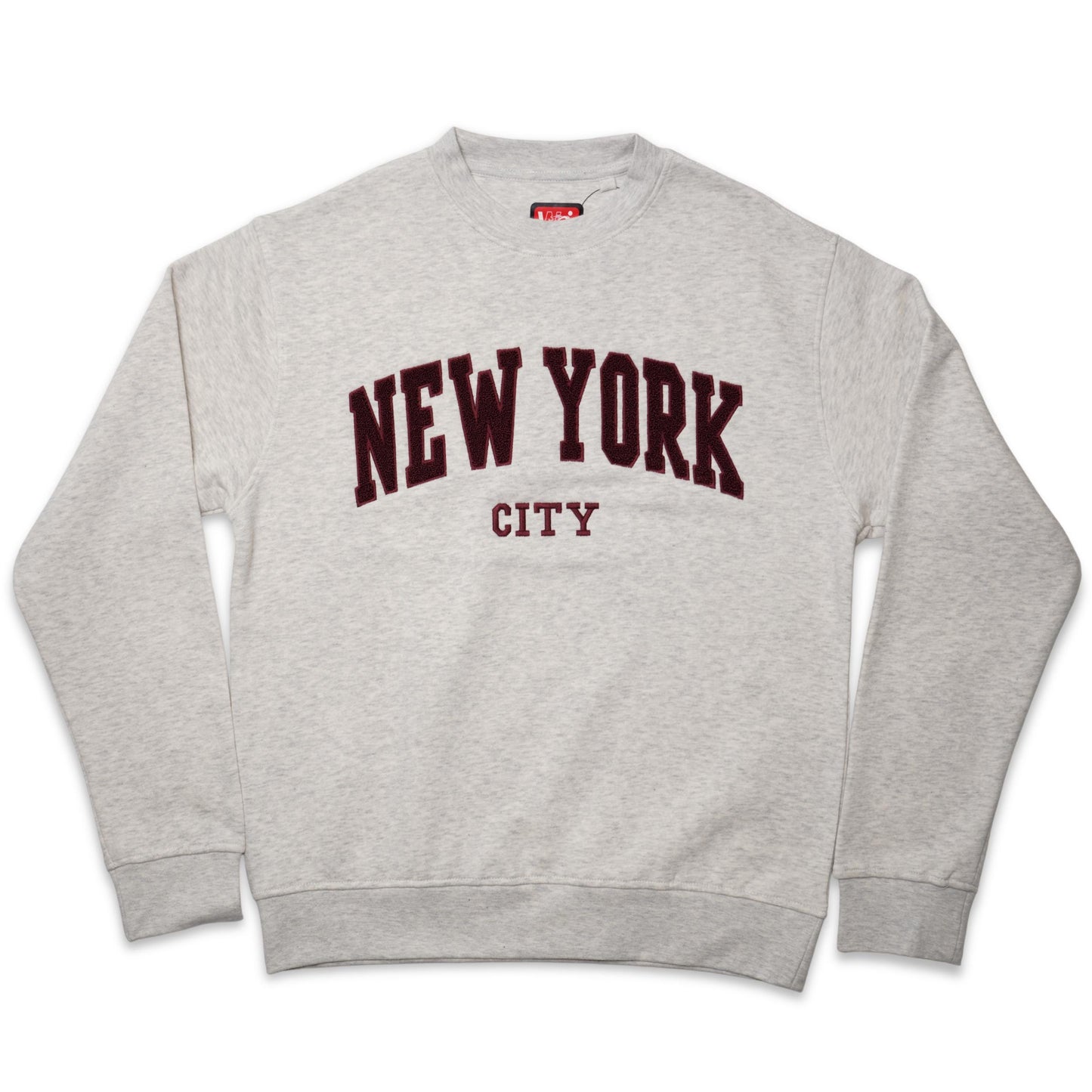 New York City Chenille Varsity Sweatshirt, Unisex College Style Pullover