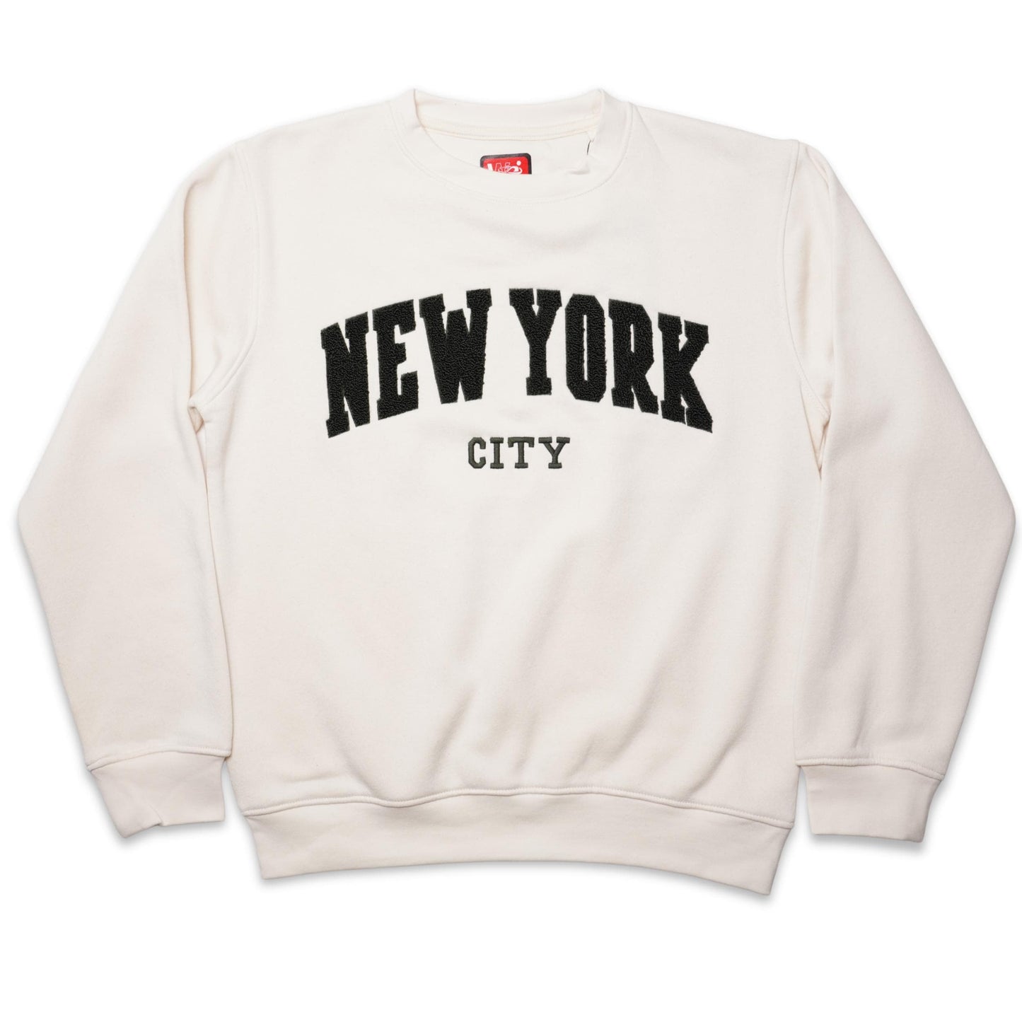 New York City Chenille Varsity Sweatshirt, Unisex College Style Pullover