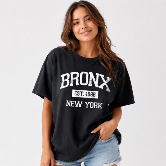 Bronx Est. 1898 Vintage Collegiate T-Shirt, Sweatshirt, Hoodie