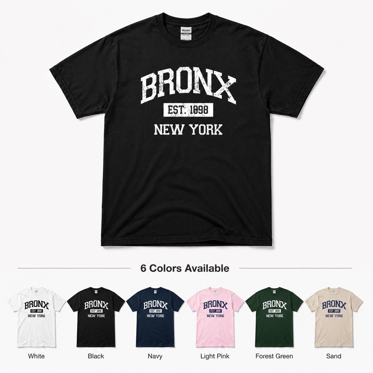 Bronx Est. 1898 Vintage Collegiate T-Shirt, Sweatshirt, Hoodie