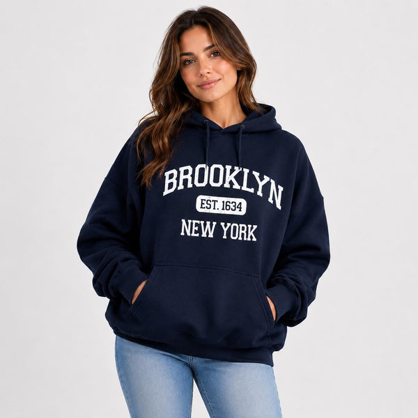 Brooklyn Est. 1634 Vintage Collegiate T-Shirt, Sweatshirt, Hoodie