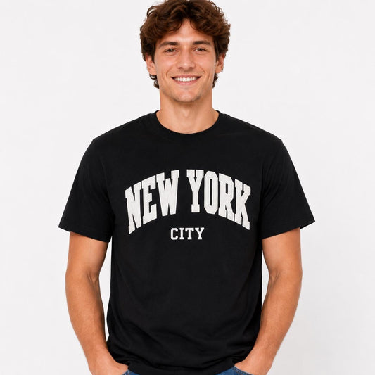 Men’s New York T-Shirt | Vintage Brooklyn Graphic t-shirt for Men and Women aplique