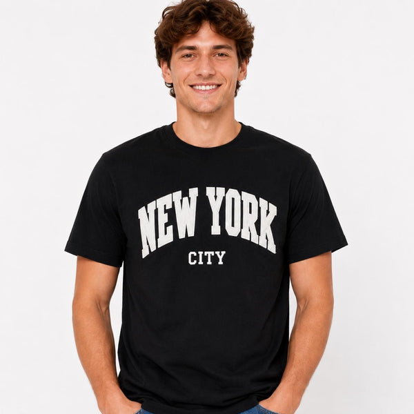 Men’s New York T-Shirt | Vintage Brooklyn Graphic t-shirt for Men and Women aplique