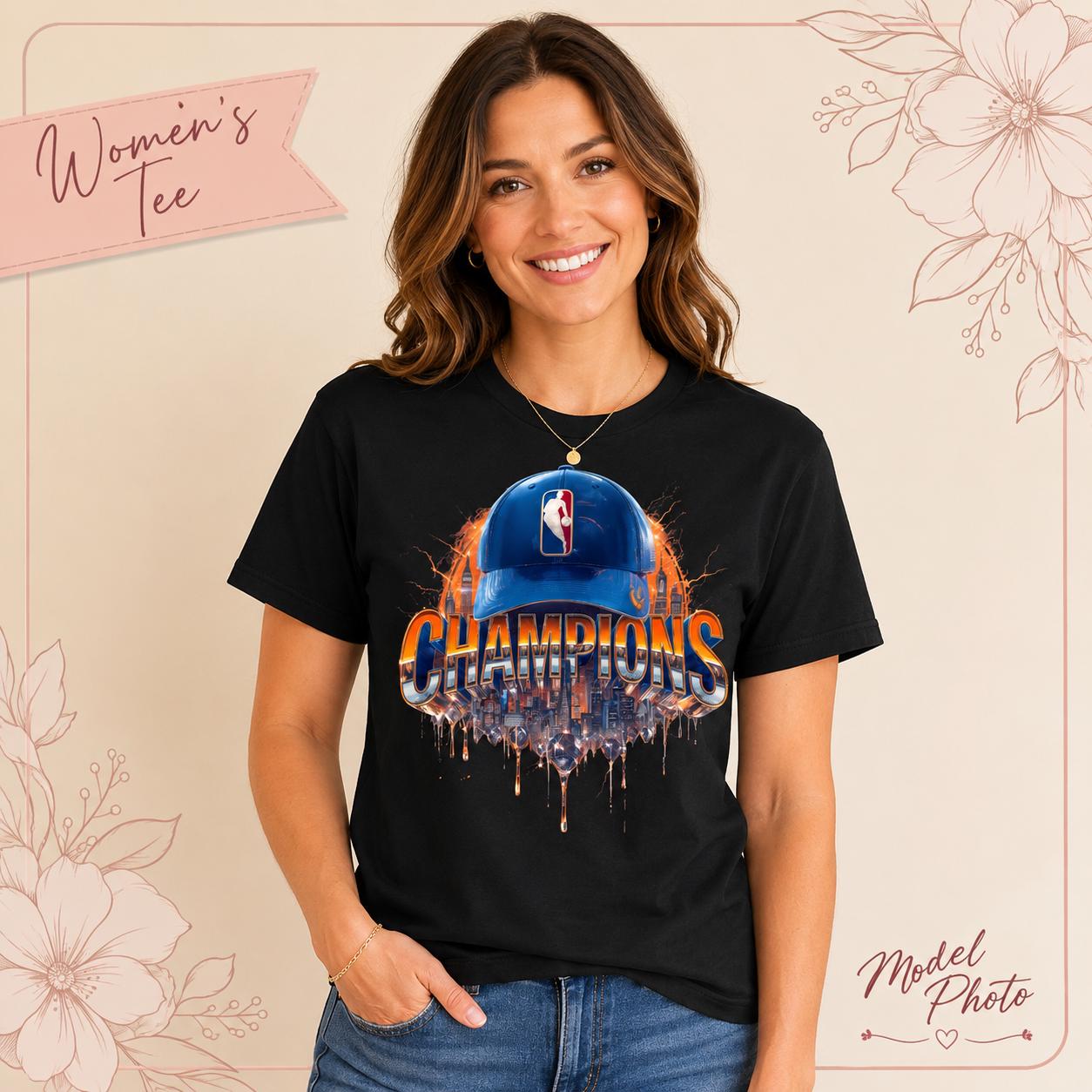 New York Knicks Basketball Champions Tee, NBA Fan Apparel, Unisex Adult Shirt