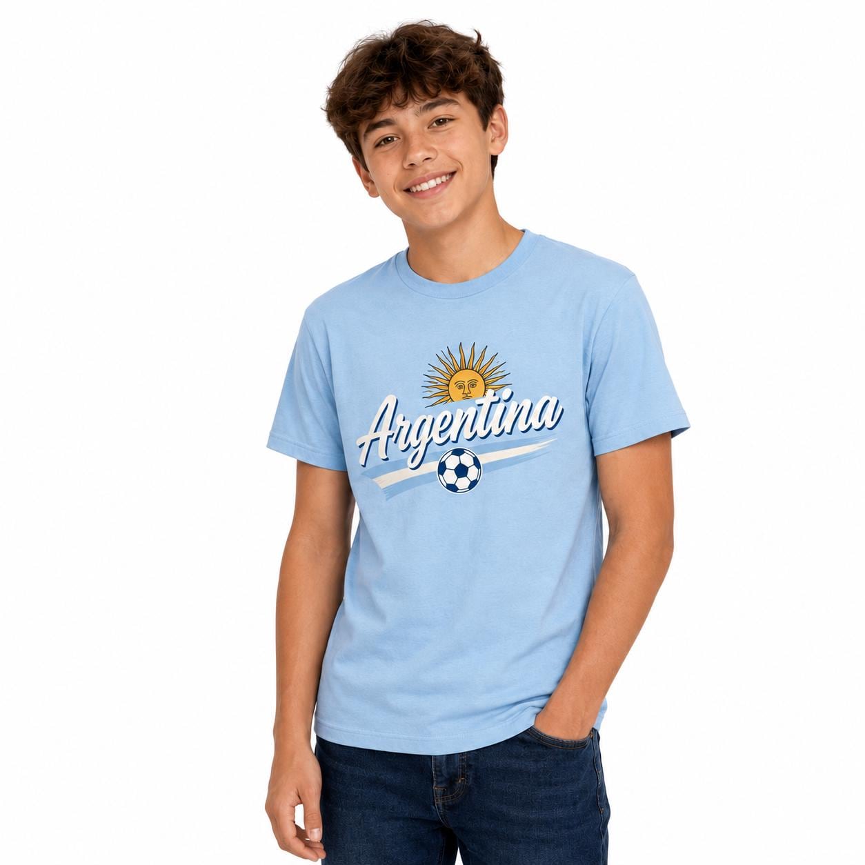 Custom Soccer Jersey Style Hoodie, Personalized Name Number Fan Tee