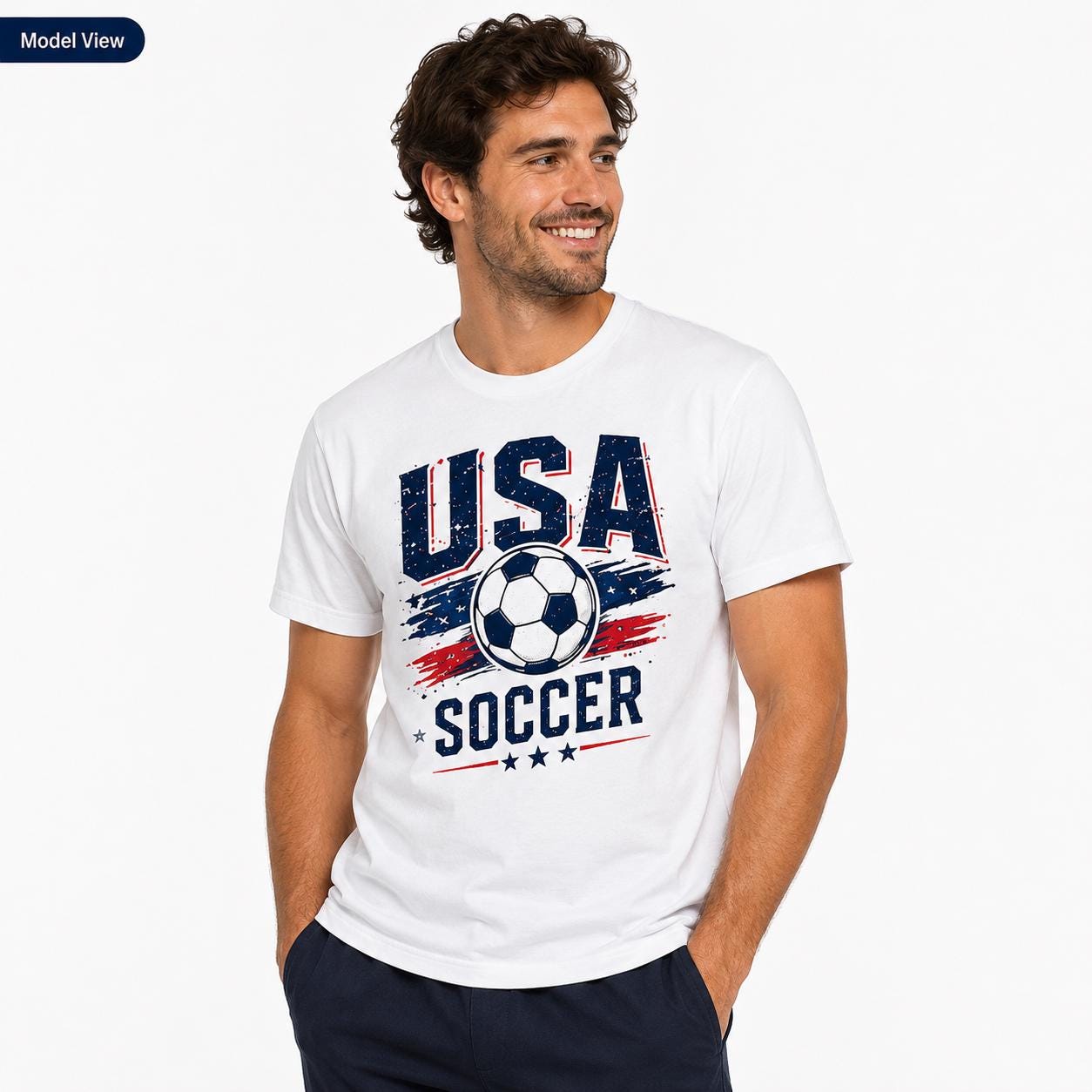 Custom Soccer Jersey Style Hoodie, Personalized Name Number Fan Tee
