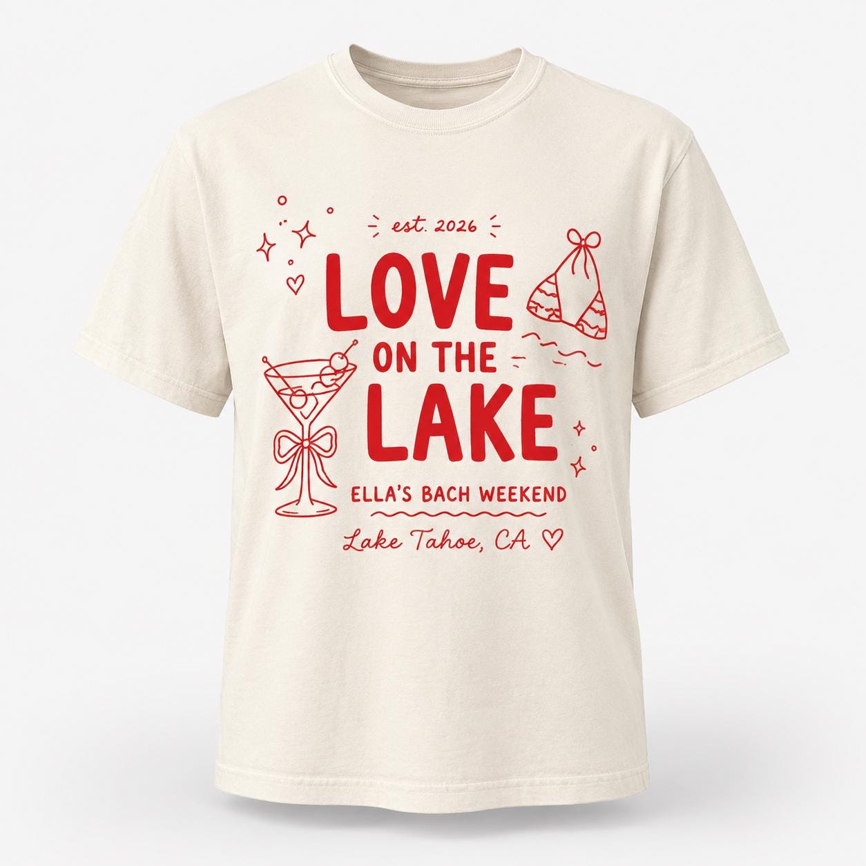 Love on the Lake T-Shirt, Sweatshirt, Hoodie